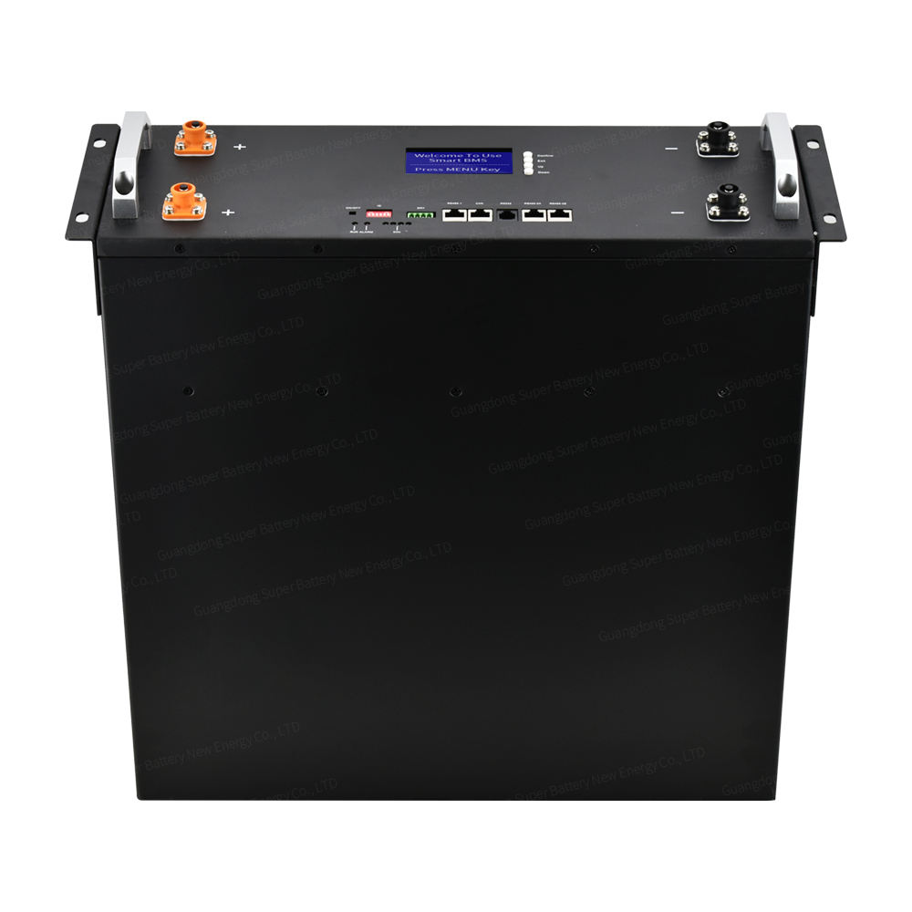 Rechargeable 48v 100ah Battery 51.2v100ah Lithium Battery Pack Server Rack Mount Lifepo4 Battery For 5kw Solar System