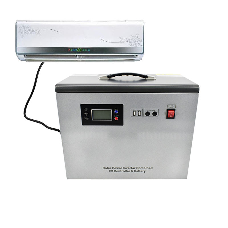 Solar Lighting System Lithium Battery Solar Generator 110V 220V Portable Emergency Power Station For Home Outdoor Power