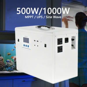 Off-grid 500w Solar Power Generator 500 Watt Solar Panel System 600wh 220v For Computer Home Office use