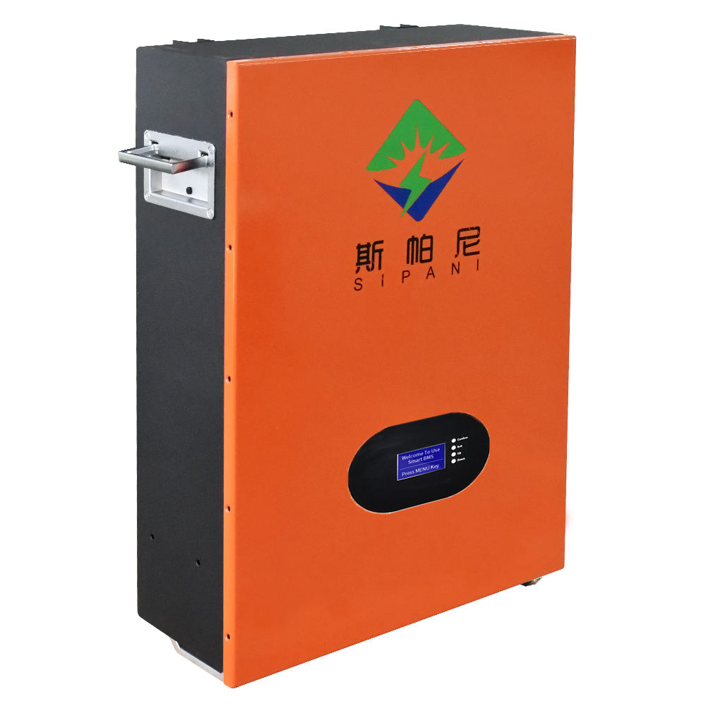 SIPANI 10kw Lithium Battery Packs Energy Storage Lifepo4 Battery Deep Cycle Wall Mounted 48v 200ah Lithium Batteries