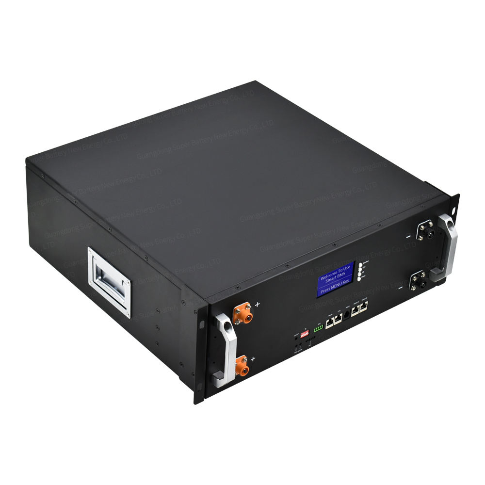 Rechargeable 48v 100ah Battery 51.2v100ah Lithium Battery Pack Server Rack Mount Lifepo4 Battery For 5kw Solar System