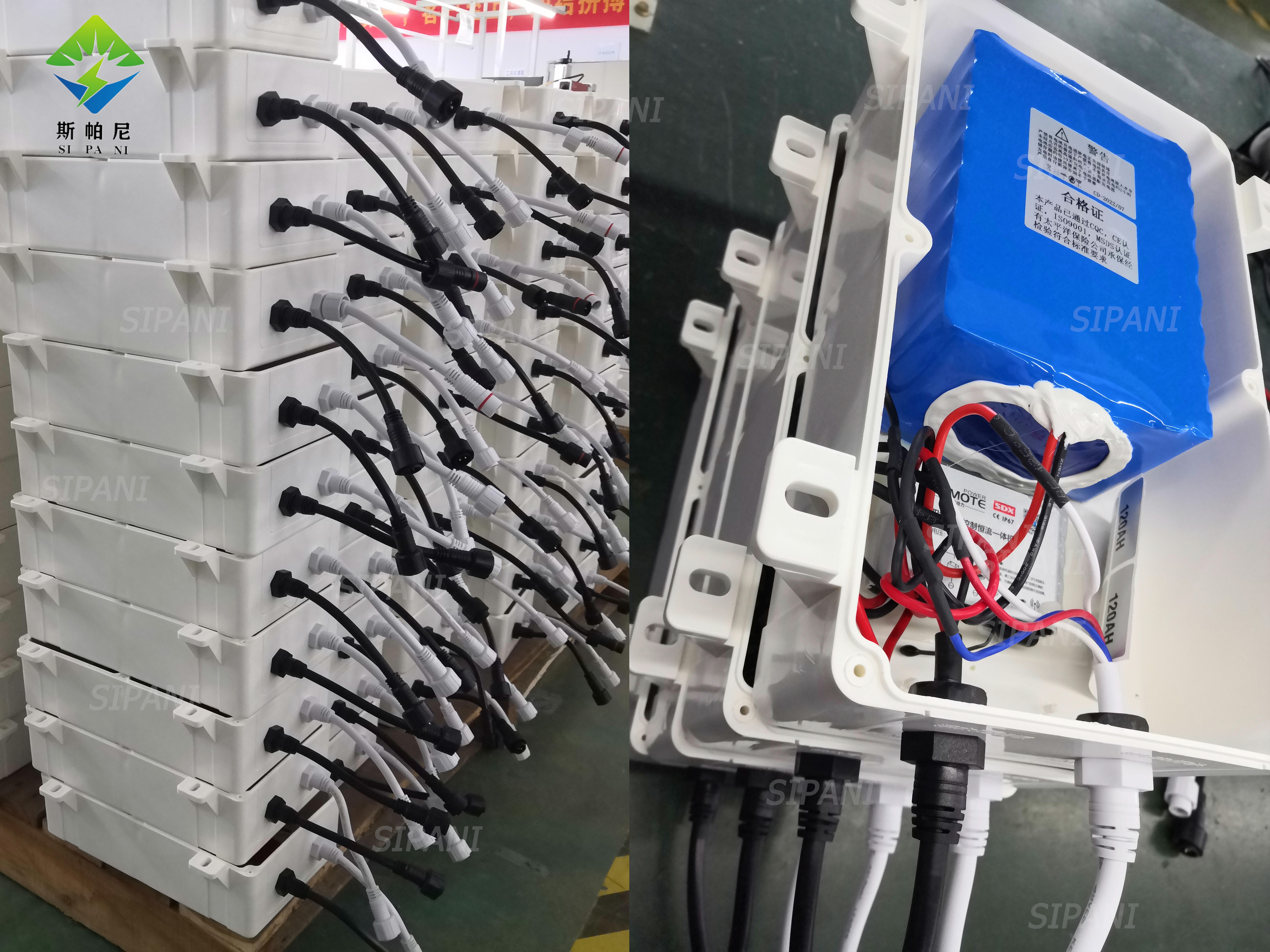 Hot Selling 12v 40ah Solar Power Street Light Rechargeable Li-ion Battery