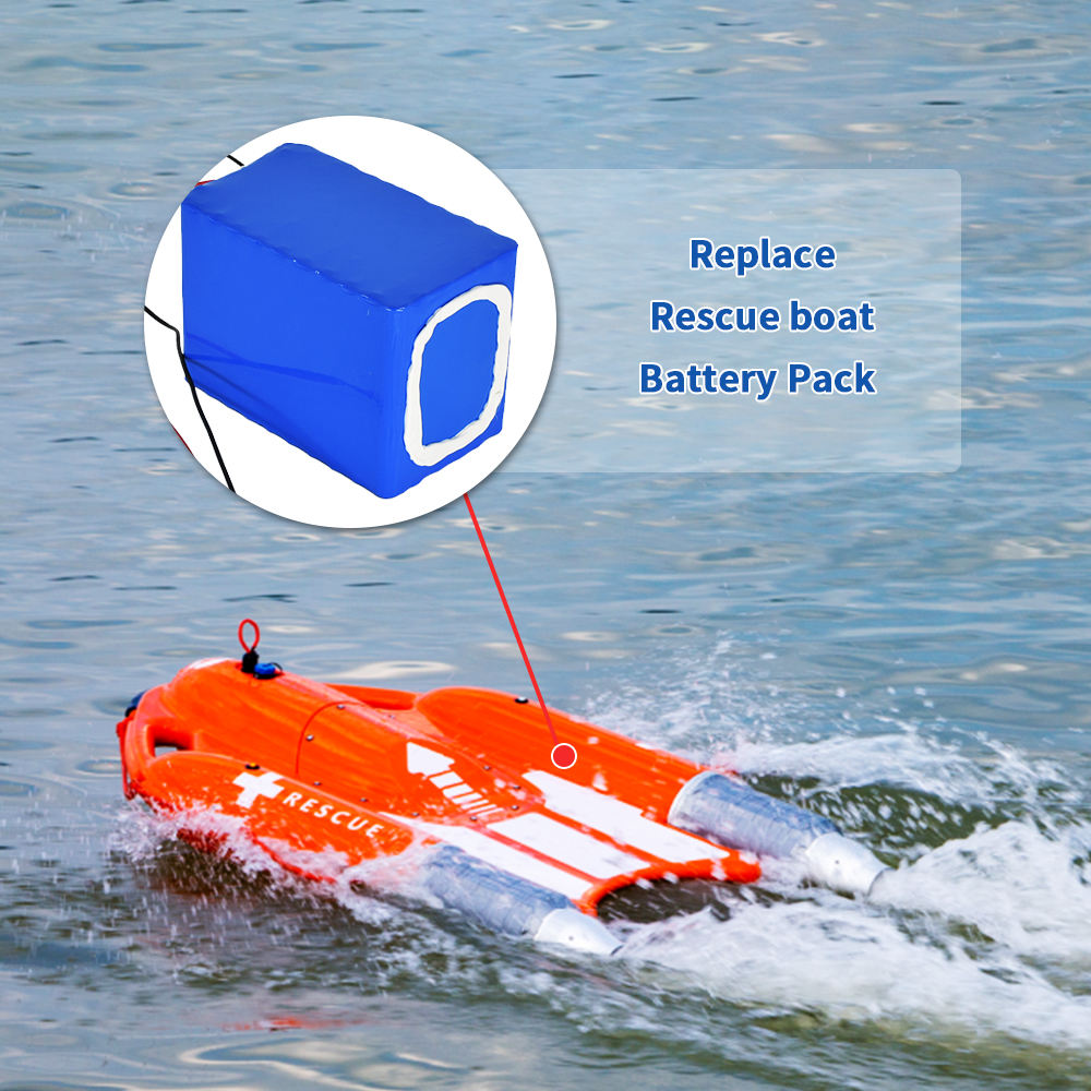 Customized 22.2v 25.2v 44.4v Lithium Ion Battery Pcak for Intelligent Remote Control Electric Smart Lifebuoy Water Rescue Robot