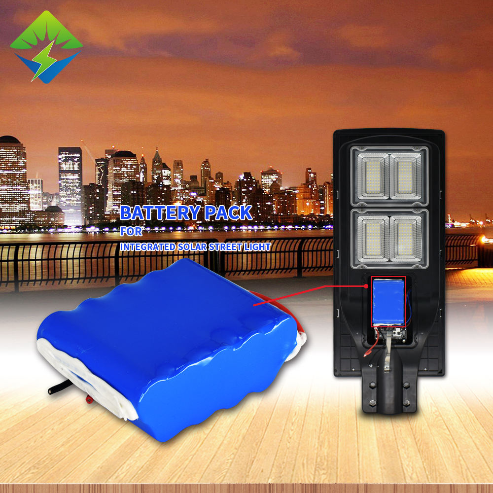 Rechargeable 12v 30ah Integrated Solar Street Light Lithium Battery Iron Li-ion Battery