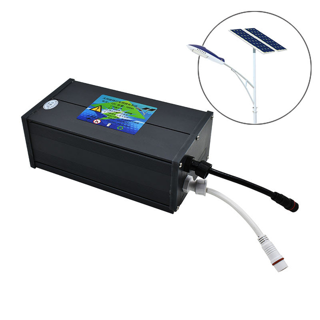 재충전용 태양광 가로등 Lifepo4 리튬 이온 12.8v 25.6V 6000mah 32700 태양전지 팩