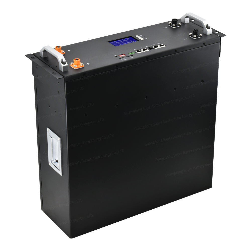 SIPANI 5kw 48v 100ah Rack Mounted Ess Solution Lifepo4 Battery Pack LFP Off-grid 10kw 15kw Lithium Ion Backup Solar Power