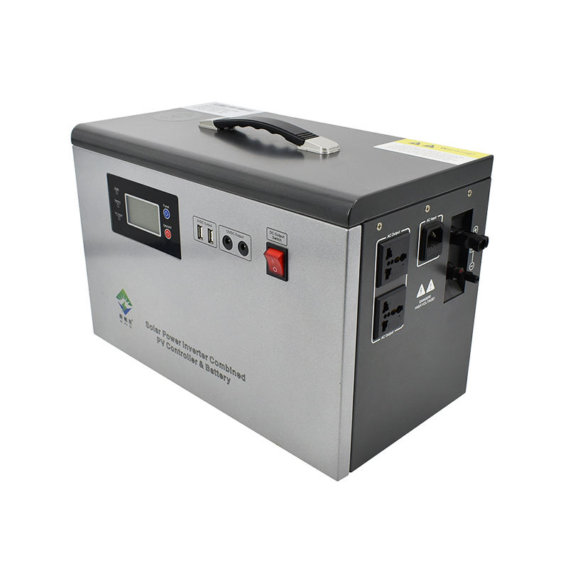 Household 110v 220vac 500w Solar Power Storage System Portable Mppt Inverter Solar Power Energy Generator for Home/outdoor
